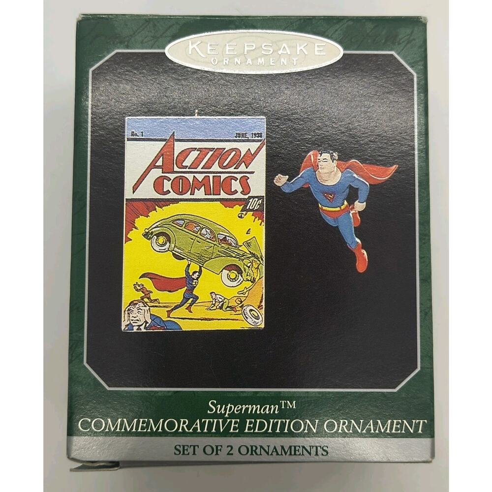 1998 Hallmark Keepsake Superman Commemorative Edition Miniature NIB